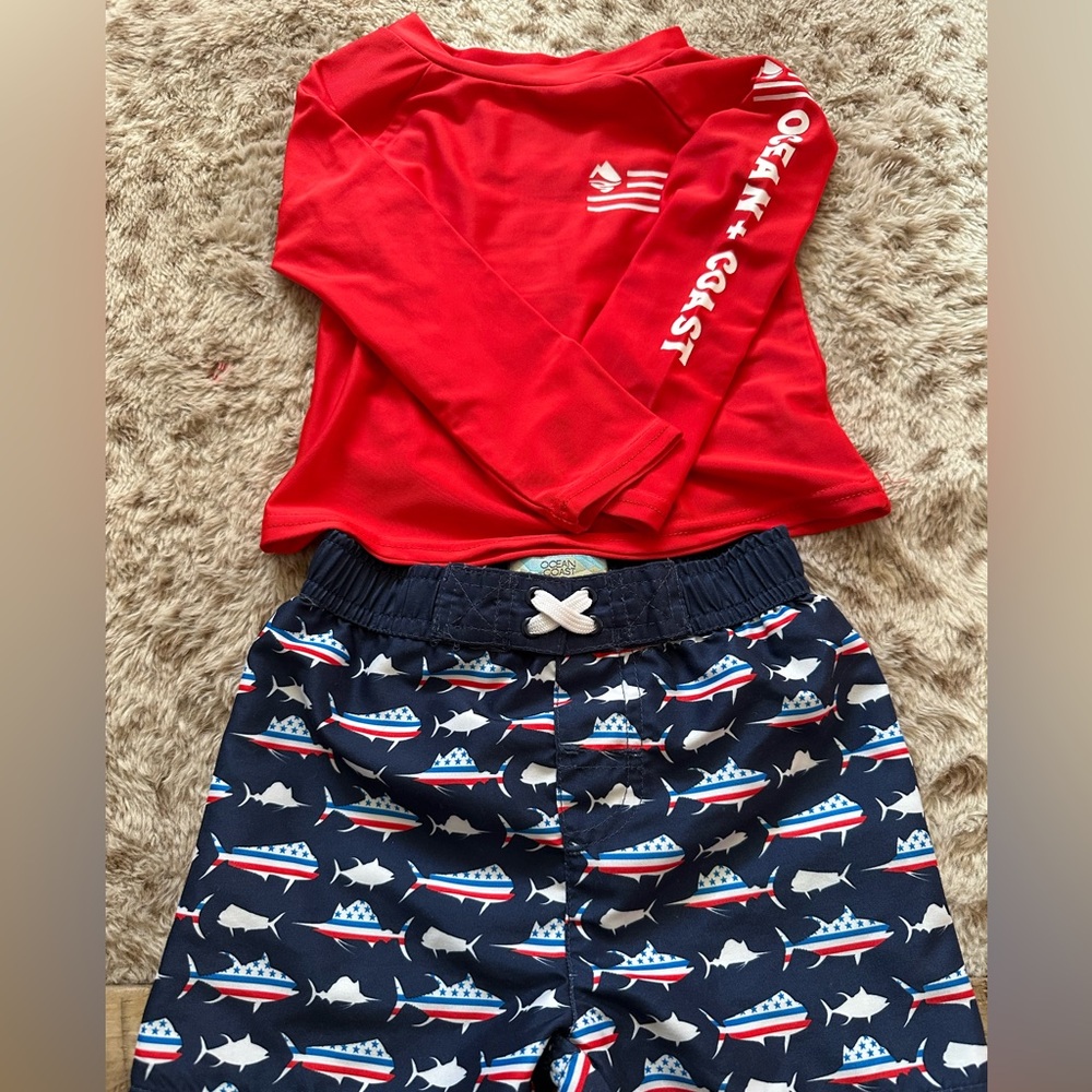 Ocean & Coast bathing suit set 24M